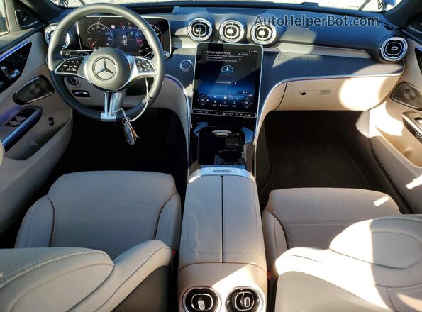 W1KAF4GB7SR240538 2025 MERCEDES-BENZ C Синий Вид панели приборов