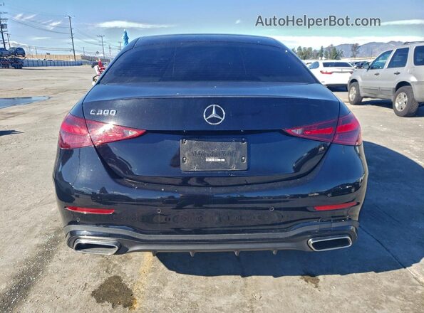 W1KAF4GB8RR187441 2024 MERCEDES-BENZ C Black Вид ззаду