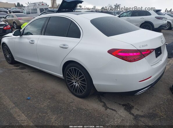 W1KAF4GB9PR078337 2023 MERCEDES-BENZ C-CLASS White Rear left