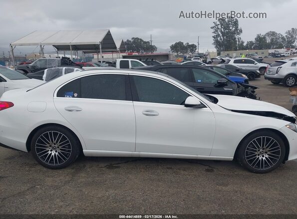 W1KAF4GB9PR078337 2023 MERCEDES-BENZ C-CLASS White Rear interior view