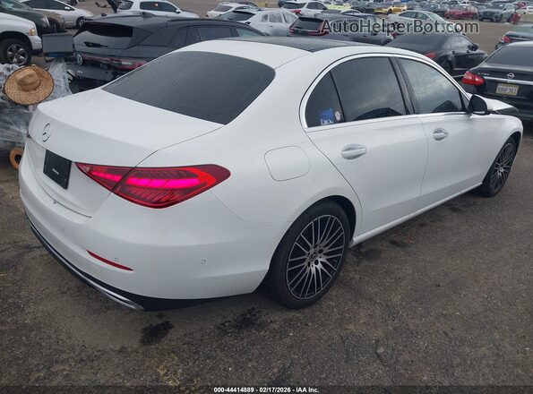 W1KAF4GB9PR078337 2023 MERCEDES-BENZ C-CLASS White Rear right