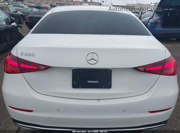 W1KAF4GB9PR078337 2023 MERCEDES-BENZ C-CLASS White 