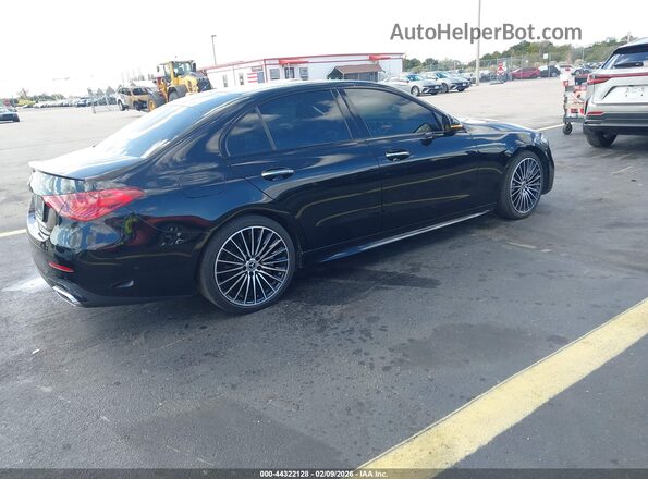 W1KAF4GBXPR148945 2023 MERCEDES-BENZ C-CLASS Black Tył prawy
