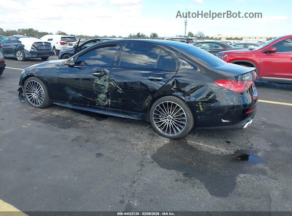 W1KAF4GBXPR148945 2023 MERCEDES-BENZ C-CLASS Black Tył lewy