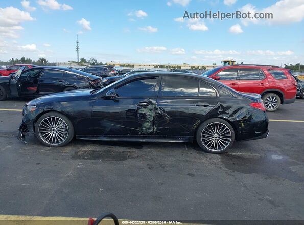 W1KAF4GBXPR148945 2023 MERCEDES-BENZ C-CLASS Black Widok wnętrza 360 stopni