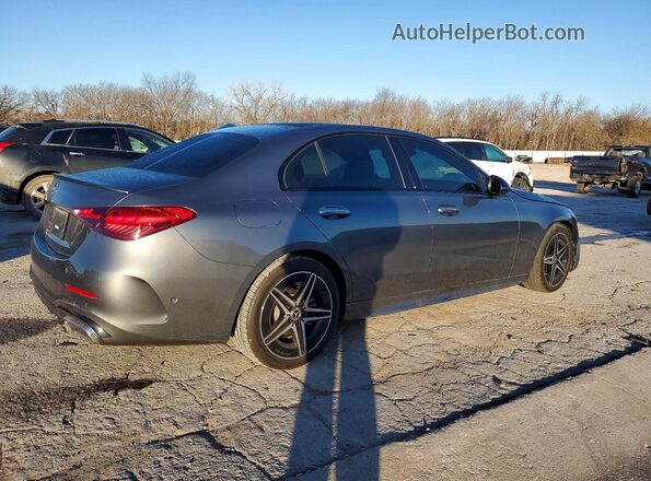 W1KAF4GBXRR210816 2024 MERCEDES-BENZ C Серебряный Задняя правая четверть