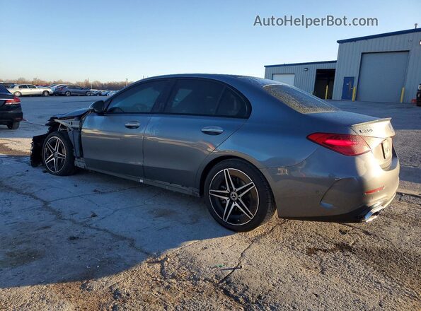 W1KAF4GBXRR210816 2024 MERCEDES-BENZ C Серебряный Задняя левая четверть