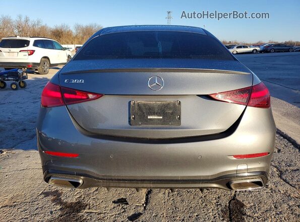 W1KAF4GBXRR210816 2024 MERCEDES-BENZ C Серебряный Вид сзади