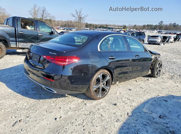 W1KAF4HB1NR038443 2022 MERCEDES-BENZ C Black Rear right