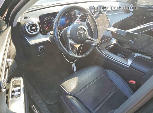 W1KAF4HB1NR038443 2022 MERCEDES-BENZ C Black Dashboard view