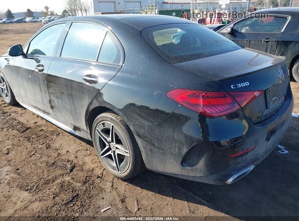 W1KAF4HB1PR103066 2023 MERCEDES-BENZ C-CLASS Black Rear left