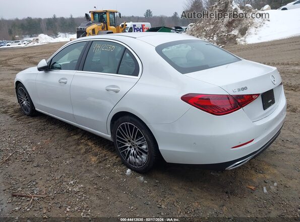 W1KAF4HB1RR166056 2024 MERCEDES-BENZ C-CLASS White უკანა მარცხენა