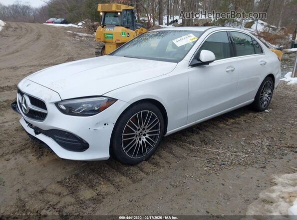 W1KAF4HB1RR166056 2024 MERCEDES-BENZ C-CLASS White წინა მარცხენა ხედი სამი მეოთხედიდან