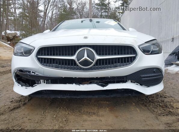 W1KAF4HB1RR166056 2024 MERCEDES-BENZ C-CLASS White წინა ხედი