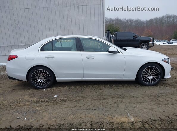 W1KAF4HB1RR166056 2024 MERCEDES-BENZ C-CLASS White ხელსაწყოთა პანელის ხედი