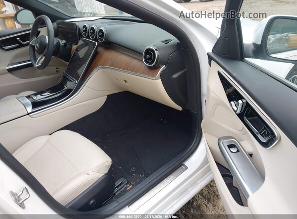 W1KAF4HB1RR166056 2024 MERCEDES-BENZ C-CLASS White წინა სალონის ხედი