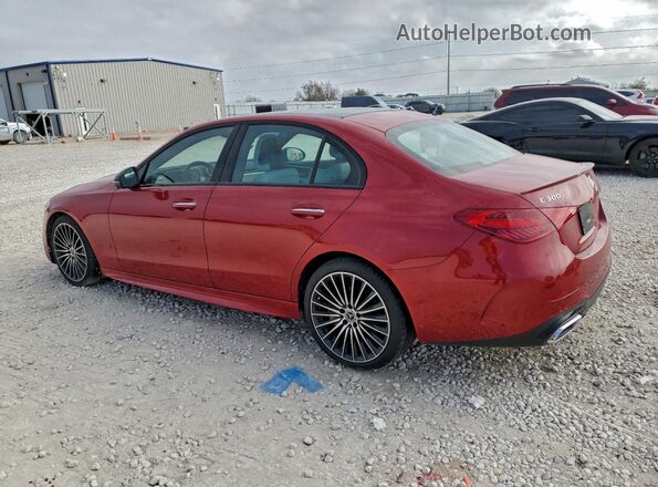 W1KAF4HB1RR182290 2024 MERCEDES-BENZ C Red 