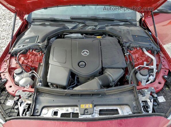 W1KAF4HB1RR182290 2024 MERCEDES-BENZ C Red 