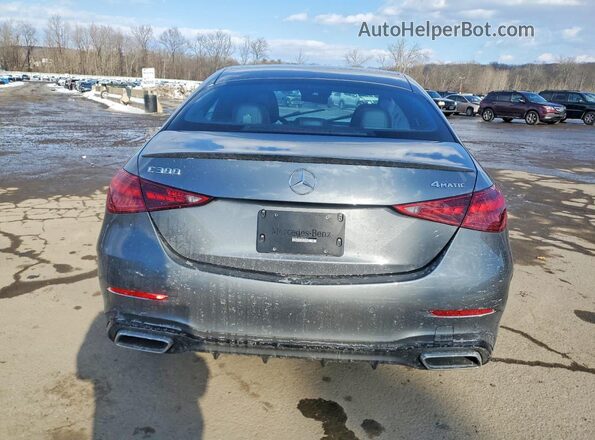 W1KAF4HB1RR233075 2024 MERCEDES-BENZ C Gray Rear view