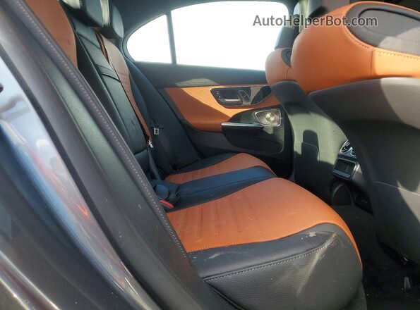 W1KAF4HB1RR233075 2024 MERCEDES-BENZ C Gray Rear seats view