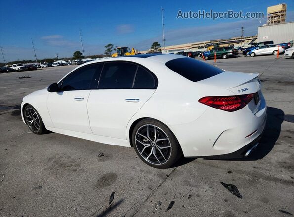 W1KAF4HB2NR016824 2022 MERCEDES-BENZ C White Rear left