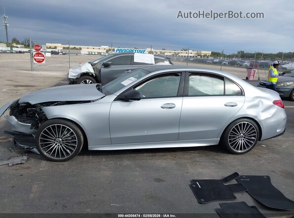 W1KAF4HB2PR096581 2023 MERCEDES-BENZ C-CLASS Silver Սալոնի 360 աստիճան տեսք