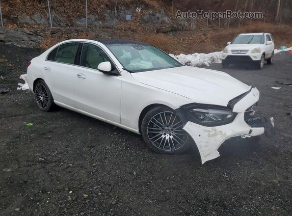 W1KAF4HB4SR254864 2025 MERCEDES-BENZ C White Przód prawy