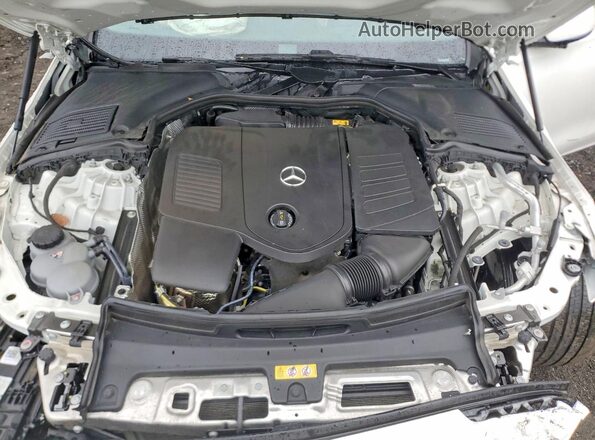 W1KAF4HB4SR254864 2025 MERCEDES-BENZ C White Widok wnętrza z tyłu