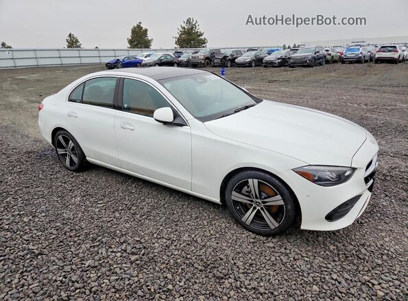W1KAF4HB5SR284164 2025 MERCEDES-BENZ C White 