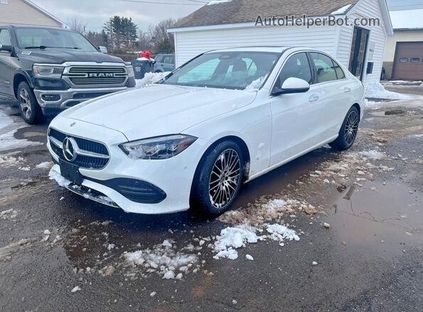 W1KAF4HB7NR014681 2022 MERCEDES-BENZ C White 