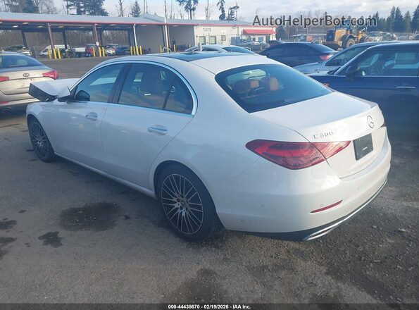 W1KAF4HB7NR054873 2022 MERCEDES-BENZ C-CLASS White 