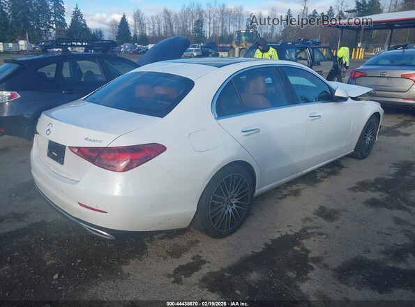 W1KAF4HB7NR054873 2022 MERCEDES-BENZ C-CLASS White 