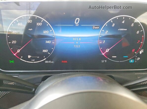 W1KAF4HB7SR279354 2025 MERCEDES-BENZ C Black Вид щитка приладів