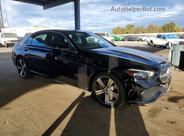 W1KAF4HB7SR279354 2025 MERCEDES-BENZ C Black Передня права чверть
