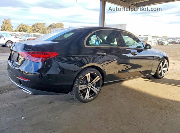 W1KAF4HB7SR279354 2025 MERCEDES-BENZ C Black Задня права чверть