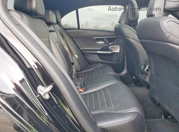 W1KAF4HB9RR161932 2024 MERCEDES-BENZ C Black Vista de los asientos traseros