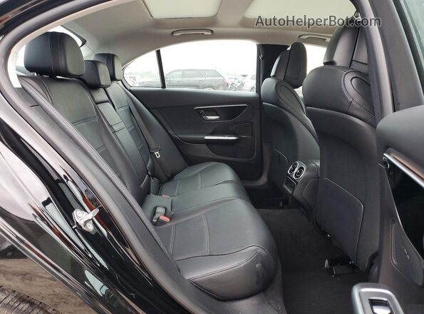 W1KAF4HBXPR086185 2023 MERCEDES-BENZ C Black Вид задньої частини салону