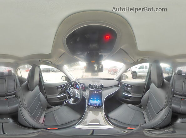 W1KAF4HBXPR086185 2023 MERCEDES-BENZ C Black Панорамний вид салону 360°