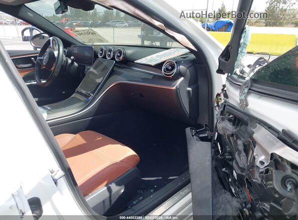 W1KAF4HBXPR126555 2023 MERCEDES-BENZ C-CLASS White Front interior view