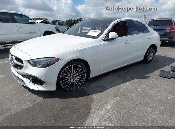 W1KAF4HBXPR126555 2023 MERCEDES-BENZ C-CLASS White Front left
