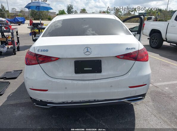 W1KAF4HBXPR126555 2023 MERCEDES-BENZ C-CLASS White 