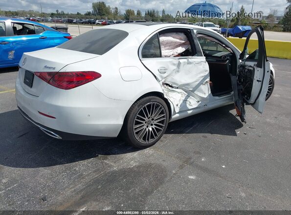 W1KAF4HBXPR126555 2023 MERCEDES-BENZ C-CLASS White Rear right