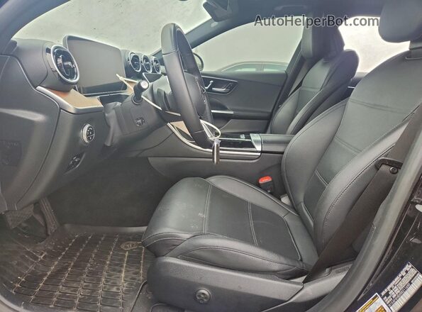 W1KAF4HBXRR211690 2024 MERCEDES-BENZ C Black Front interior view