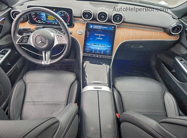 W1KAF4HBXRR211690 2024 MERCEDES-BENZ C Black Dashboard view