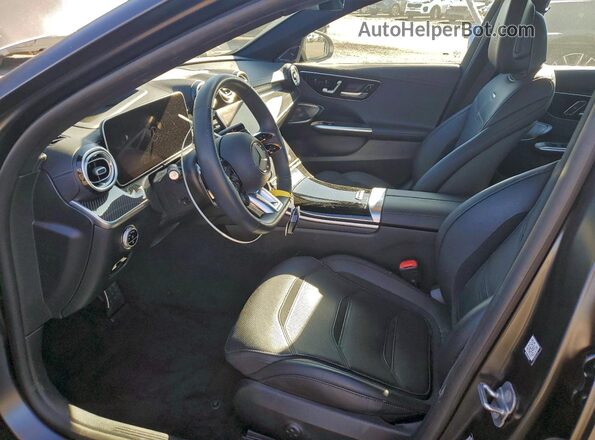 W1KAF8AB3RR217624 2024 MERCEDES-BENZ C Gray Front interior view