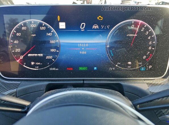 W1KAF8AB3RR217624 2024 MERCEDES-BENZ C Gray Instrument cluster view