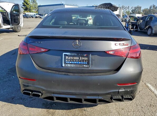 W1KAF8AB3RR217624 2024 MERCEDES-BENZ C Gray Rear view