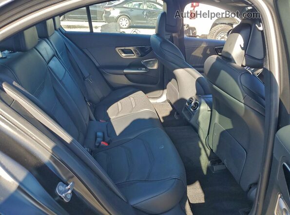 W1KAF8AB3RR217624 2024 MERCEDES-BENZ C Gray Rear seats view