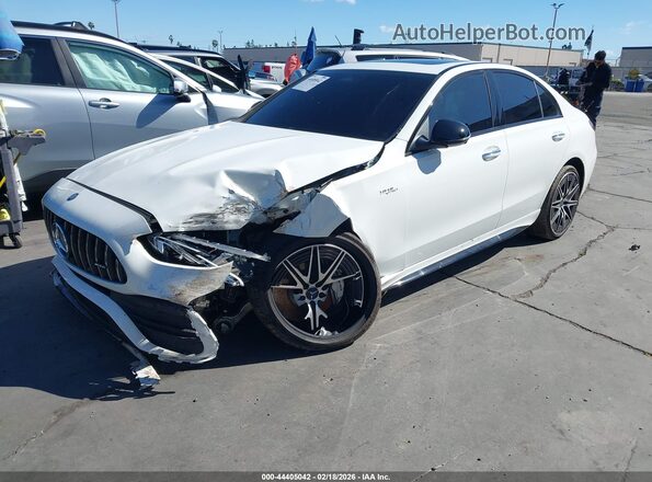 W1KAF8HB6TR309520 2026 MERCEDES-BENZ AMG C 43 White Przód lewy