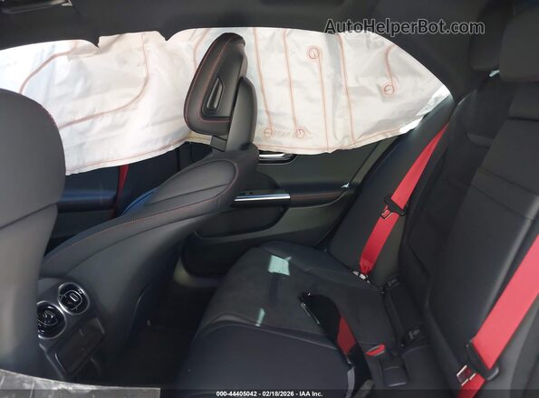 W1KAF8HB6TR309520 2026 MERCEDES-BENZ AMG C 43 White Widok naklejki z numerem VIN